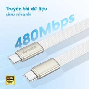 Slim Silicone Type-C to Type-C 240W 1.5m-8